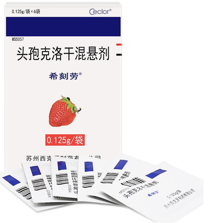 头孢克洛干混悬剂